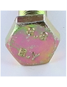 Metallschrauben Sechskantkopf M10x25 Klasse 8.8 Dichromat 2