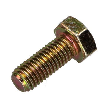 1 x Metallschrauben Sechskantkopf M10x25 Klasse 8.8 Dichromat