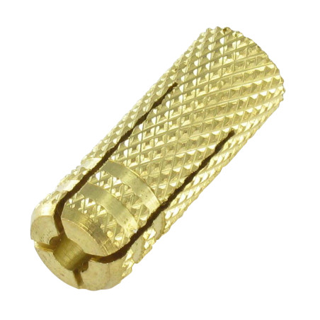 1 x Dübel Messing 8x23 M6