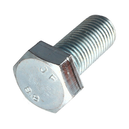 1 x Metallschrauben Sechskantkopf M24X45 Klasse 8.8 Verzinkt