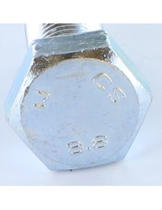 Metallschrauben Sechskantkopf M22X40 Klasse 8.8 Verzinkt 2