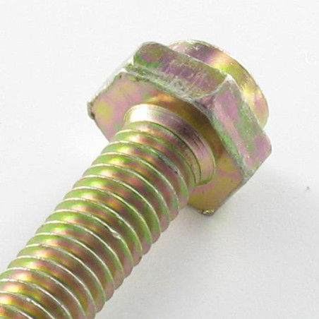1 x Kassettenschraube Sechskantkopf Pozi M6x45 Pozi 2 Klasse 6.8 Dichromat