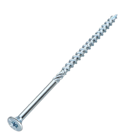1 x Rahmenschraube tekor Senkkopfschraube Gezahnt T30 6 x 120 Mit Gewinde 70 cut Bohrspitze mit Typ 17 Spitze Verzinkt