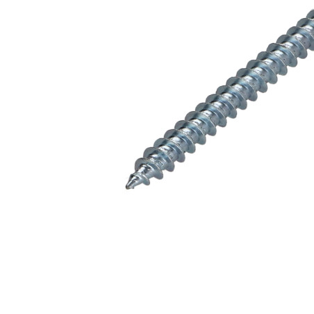1 x Spanplattenschrauben Senkkopfschraube Pozi N°2 5X55 Gesamtgewinde Verzinkt