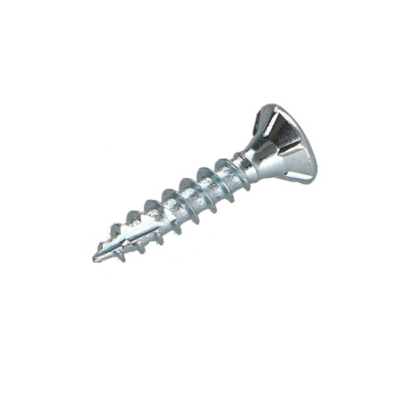 1 x Spanplattenschraube TEKOR Senkkopfschraube Gezahnt 3,5X25 T15 Verzinkt cut Bohrspitze mit Typ 17 Spitze