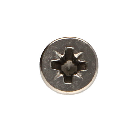 1 x Spanplattenschrauben Senkkopfschraube Pozi N°2 3,5X13 Gesamtgewinde Nickelstahl