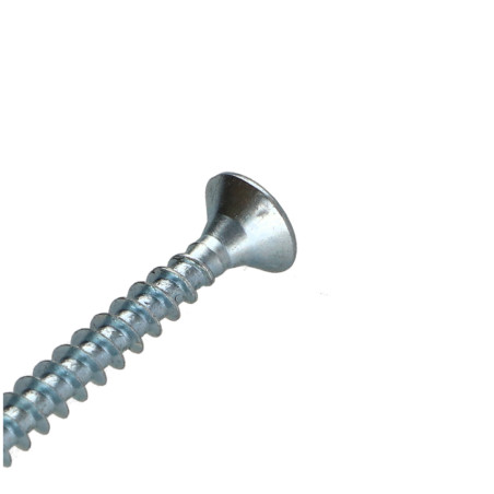 1 x Spanplattenschrauben Senkkopfschraube Pozi N°2 4X70 Verzinkt
