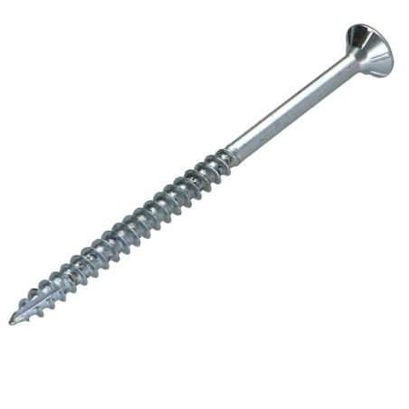 1 x Spanplattenschraube TEKOR Senkkopfschraube Gezahnt 3,5X60 Mit Gewinde 36 T15 Verzinkt cut Bohrspitze mit Typ