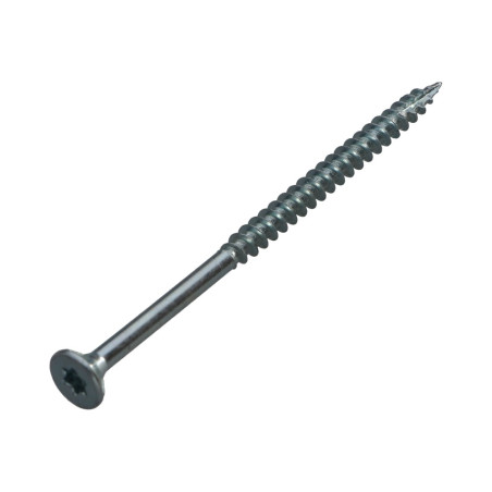 1 x Spanplattenschraube TEKOR Senkkopfschraube Gezahnt 4,5X70 T20 Verzinkt cut Bohrspitze mit Typ 17 Spitze