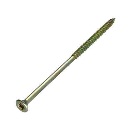 1 x Spanplattenschraube TEKOR Senkkopfschraube Gezahnt 6X140 Mit Gewinde 70 T30 ZBCR3+ cut Bohrspitze mit Typ 17
