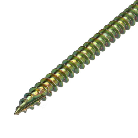 1 x Spanplattenschraube TEKOR Senkkopfschraube Gezahnt 6X140 Mit Gewinde 70 T30 ZBCR3+ cut Bohrspitze mit Typ 17