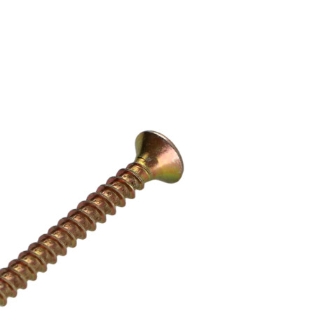 1 x Spanplattenschrauben Senkkopfschraube Pozi N°2 3,5X35 Gesamtgewinde Dichromat