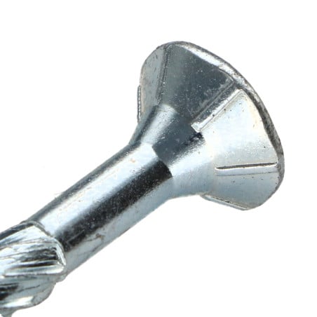 1 x Rahmenschraube tekor Senkkopfschraube Gezahnt T30 6 x 90 Mit Gewinde 54 cut Bohrspitze mit Typ 17 Spitze Verzinkt