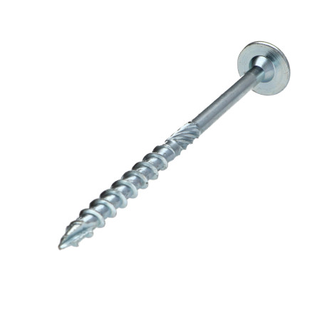 1 x Spanplattenschrauben TEKOR Tellerkopfschrauben T30 cut Bohrspitze mit Typ 17 Spitze 6x110 Teilgewinde Verzinkt