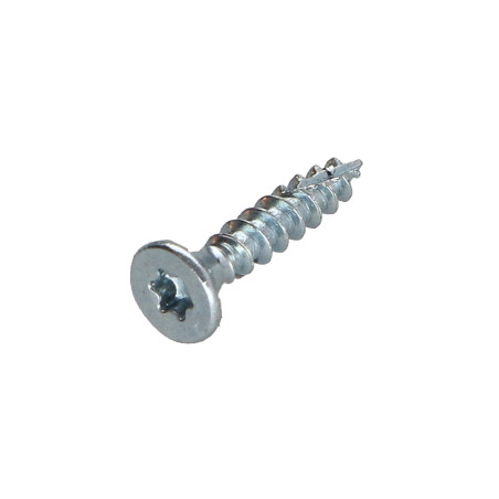 1 x Spanplattenschraube TEKOR Senkkopfschraube Gezahnt 4X20 T20 Verzinkt cut Bohrspitze mit Typ 17 Spitze