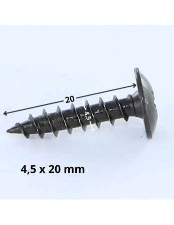 1 x Spanplattenschrauben Flachrundkopfschraube...