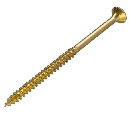 1 x Spanplattenschraube TEKOR Senkkopfschraube Gezahnt 4X70 Mit Gewinde 42 T20 ZBCR3+ cut Bohrspitze mit Typ 17