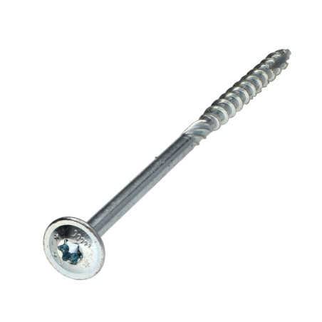 1 x Spanplattenschrauben TEKOR Tellerkopfschrauben T40 cut Bohrspitze mit Typ 17 Spitze 8x120 Teilgewinde Verzinkt