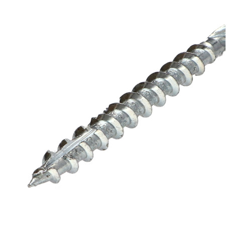 1 x Spanplattenschrauben TEKOR Tellerkopfschrauben T40 cut Bohrspitze mit Typ 17 Spitze 8x120 Teilgewinde Verzinkt