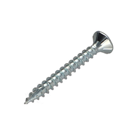 1 x Spanplattenschraube TEKOR Senkkopfschraube Gezahnt 4X30 T20 Verzinkt cut Bohrspitze mit Typ 17 Spitze