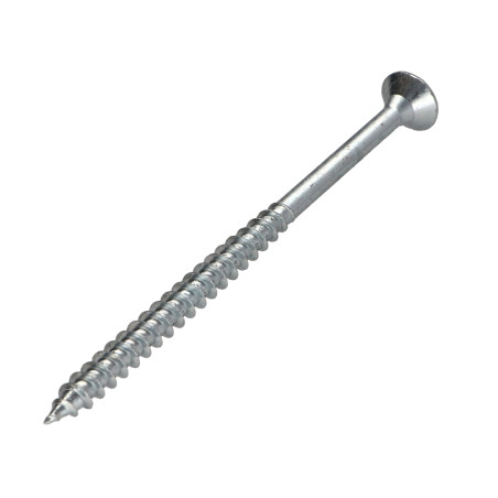 1 x Spanplattenschrauben Senkkopfschraube Pozi N°3 6X100 Teilgewinde Verzinkt