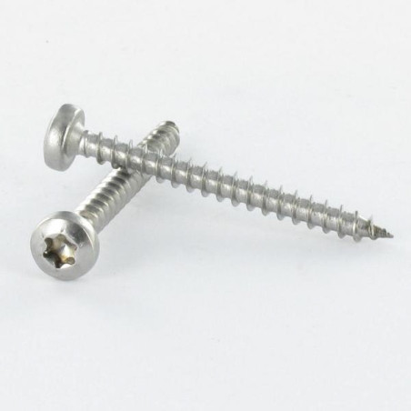 1 x Spanplattenschrauben Rundkopf 5X60 T25 Verzinkt