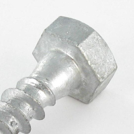 1 x Schlüsselschrauben 10x100 Hohe Korrosionsbeständigkeit Stahl feuerverzinkt