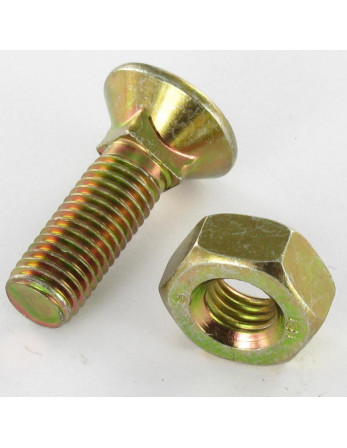 1 x Pflugschraube Vierkant Senkkopf 3/8 x 30...