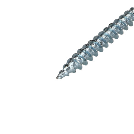 1 x Spanplattenschrauben Senkkopfschraube Pozi N°2 4X70 Teilgewinde Verzinkt