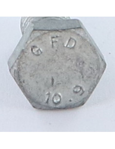 Metallschrauben Sechskantkopf M14x40 Klasse 10.9 Rohstahl... 2