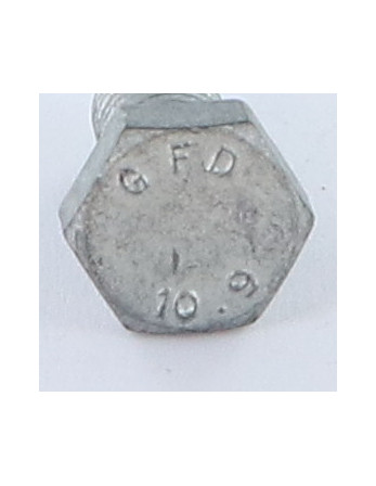 1 x Metallschrauben Sechskantkopf M14x40 Klasse...