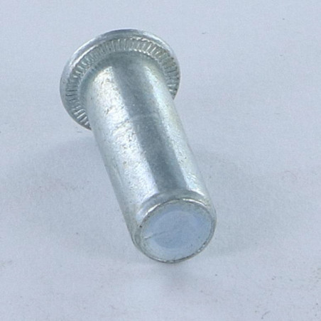 1 x Blindnietmuttern Flachkopf Hutmutter M5X18 ACPB 30 Verzinkt