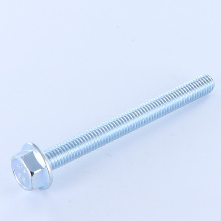 1 x Metallschrauben Sechskantkopf M8X70 Teilgewinde Kreuzschlitz mit gezahntem Flansch Klasse 8.8 Verzinkt