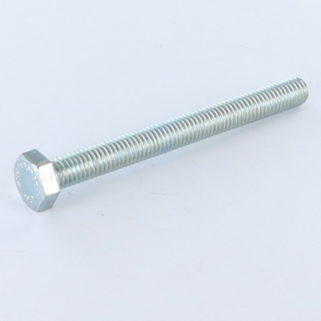 1 x Metallschrauben Sechskantkopf M12x90 Klasse 10.9 Verzinkt