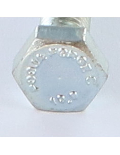 Metallschrauben Sechskantkopf M12x90 Klasse 10.9 Verzinkt 2