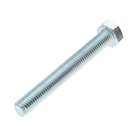 1 x Metallschrauben Sechskantkopf M10X80 Klasse 6.8 Verzinkt