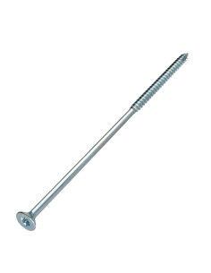 Spanplattenschraube TEKOR Senkkopf Gezahnt 6X160 Mit...