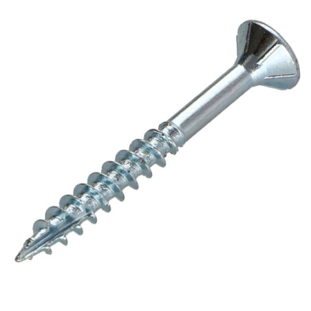 1 x Spanplattenschraube TEKOR Senkkopfschraube Gezahnt 3,5X35 Mit Gewinde 21 T15 Verzinkt cut Bohrspitze mit Typ