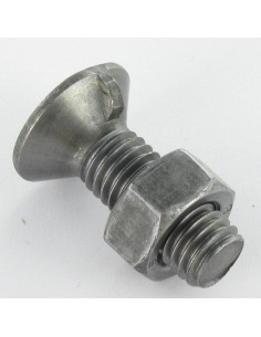 Pflugschraube Senkkopfschraube M10x30 1 nase Klasse 8.8...