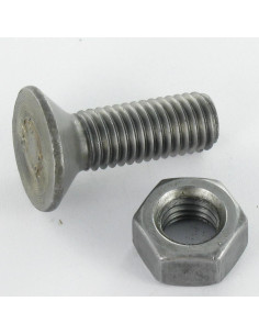 Pflugschraube Senkkopfschraube M10x30 1 nase Klasse 8.8... 2