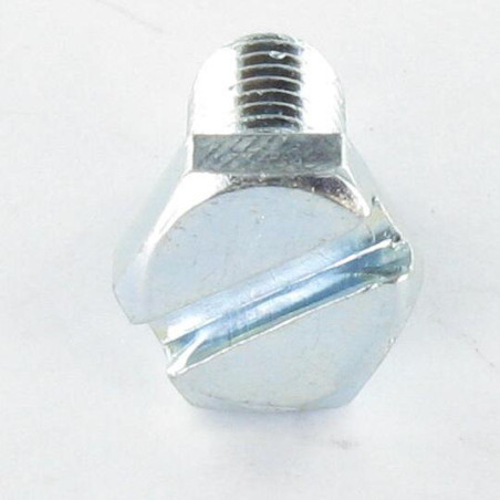 1 x Metallschrauben Sechskantkopf M3X6 Gespalten Rohstahl Mikroschrauben