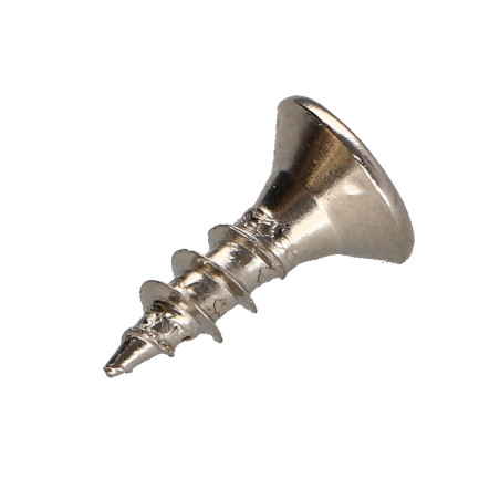 1 x Spanplattenschrauben Senkkopfschraube Pozi N°2 4X13 Gesamtgewinde Nickelstahl