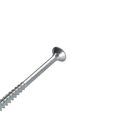 1 x Spanplattenschrauben Senkkopfschraube Pozi N°2 5X100 Teilgewinde Verzinkt