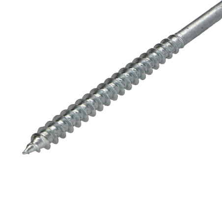 1 x Spanplattenschrauben Senkkopfschraube Pozi N°2 5X100 Teilgewinde Verzinkt