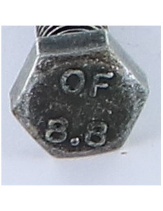 Metallschrauben Sechskantkopf M6X60 Klasse 8.8 Stahl... 2