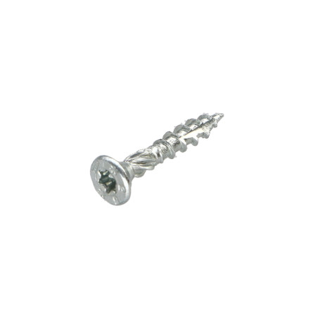 1 x Rahmenschraube tekor Senkkopfschraube Gezahnt T20 4 x 25 Mit Gewinde 15 cut Bohrspitze mit Typ 17 Spitze Verzinkt