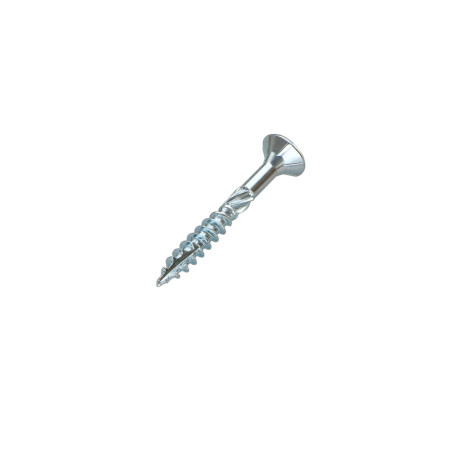 1 x Rahmenschraube tekor Senkkopfschraube Gezahnt T25 5 x 50 Mit Gewinde 30 cut Bohrspitze mit Typ 17 Spitze Verzinkt