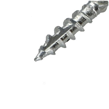 1 x Rahmenschraube tekor Senkkopfschraube Gezahnt T20 4 x 25 Mit Gewinde 15 cut Bohrspitze mit Typ 17 Spitze Verzinkt