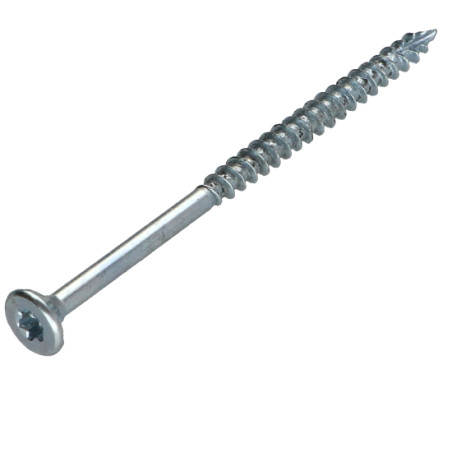 1 x Spanplattenschraube TEKOR Senkkopfschraube Gezahnt 4,5X70 Mit Gewinde 42 T25 Verzinkt cut Bohrspitze mit Typ