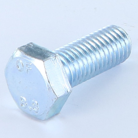 1 x Metallschrauben Sechskantkopf M14x30 Klasse 8.8 Dichromat